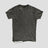 None Unit Ripped Washed Essential Tee in iron gray product front view