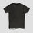 None Unit Ripped Washed Essential Tee in washed black product front view