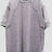 None Unit Rivet Assembly Washed Tee in washed gray product front view