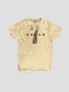 None Unit Seven Star Distressed Tee in apricot product front view