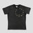 None Unit Star Relic Washed Graphic Tee in washed black product front view