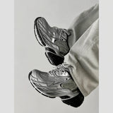 None Unit VELOCITY V1 - SILVER in Silver overhead on-foot detail view